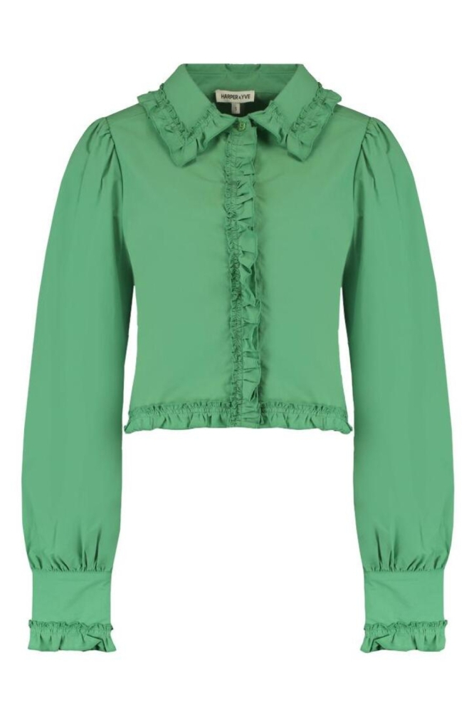 ELLIE LS AW25P603 533 Peppermint Green